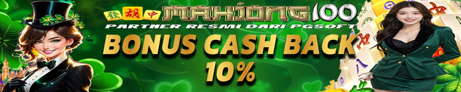 slot resmi bonus cashback 10%